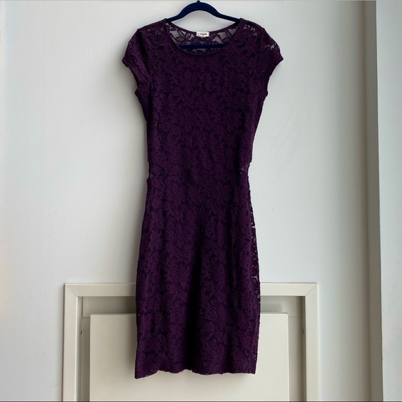 Purple Lace Dress